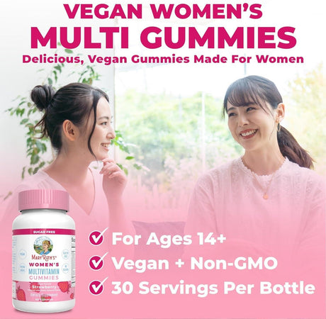 Maryruth Organics Multivitamin for Women 14+ | Women'S Multivitamin Gummies | Immune Support Daily Women'S Multivitamin | Hair Skin and Nails Gummy Vitamins for Women | Sugar Free | 60 Count - Supply Center USA