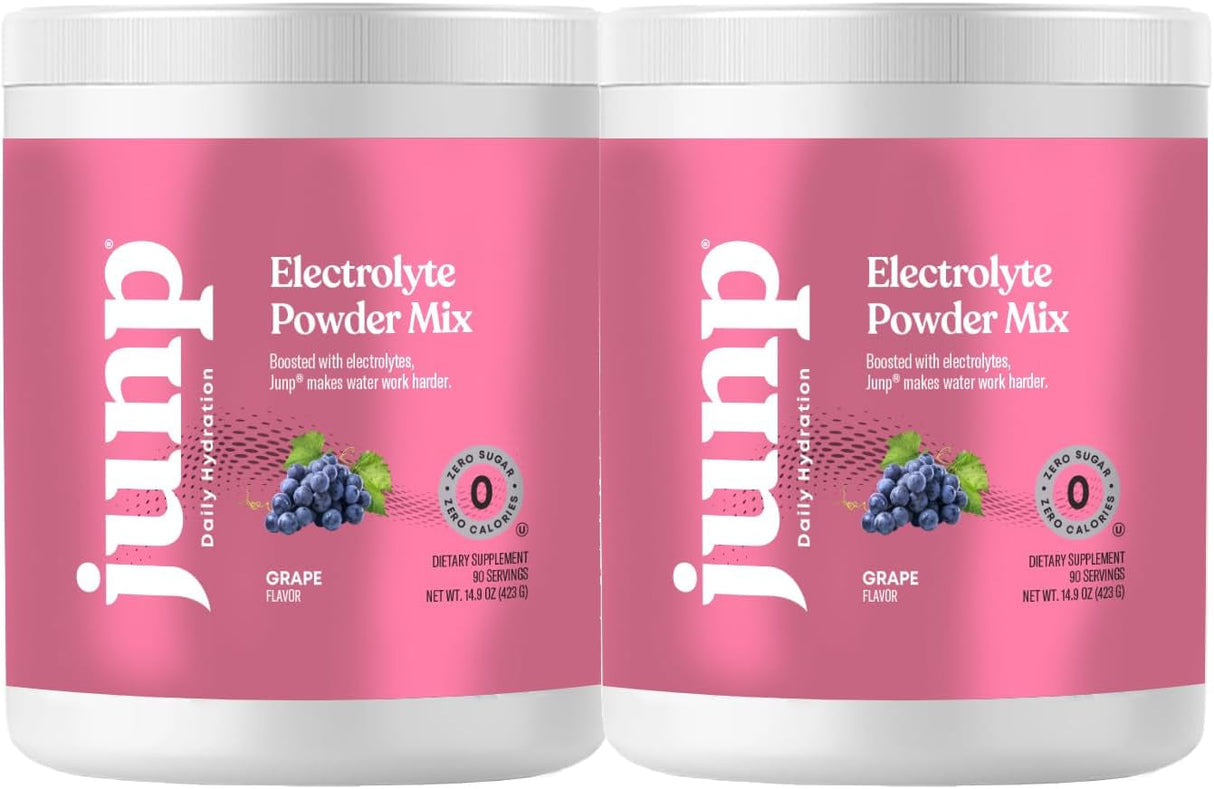 JUNP Electrolytes Powder No Sugar No Carbs, Mouthwatering Green Apple Keto Electrolyte Drink Mix, Potassium & Salt Hydration Powder Electrolytes Zero Calorie Sugar Free Electrolyte Powder, 90 Servings