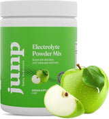 JUNP Electrolytes Powder No Sugar No Carbs, Mouthwatering Green Apple Keto Electrolyte Drink Mix, Potassium & Salt Hydration Powder Electrolytes Zero Calorie Sugar Free Electrolyte Powder, 90 Servings