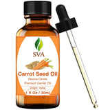 SVA Bhringraj Premium Carrier Oil 4Oz (118Ml) with Dropper for Hair Oiling, Scalp Massage & Skin Care