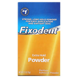 Fixodent, Denture Adhesive Powder, Extra Hold, 2.7 oz (76 g) - Supply Center USA