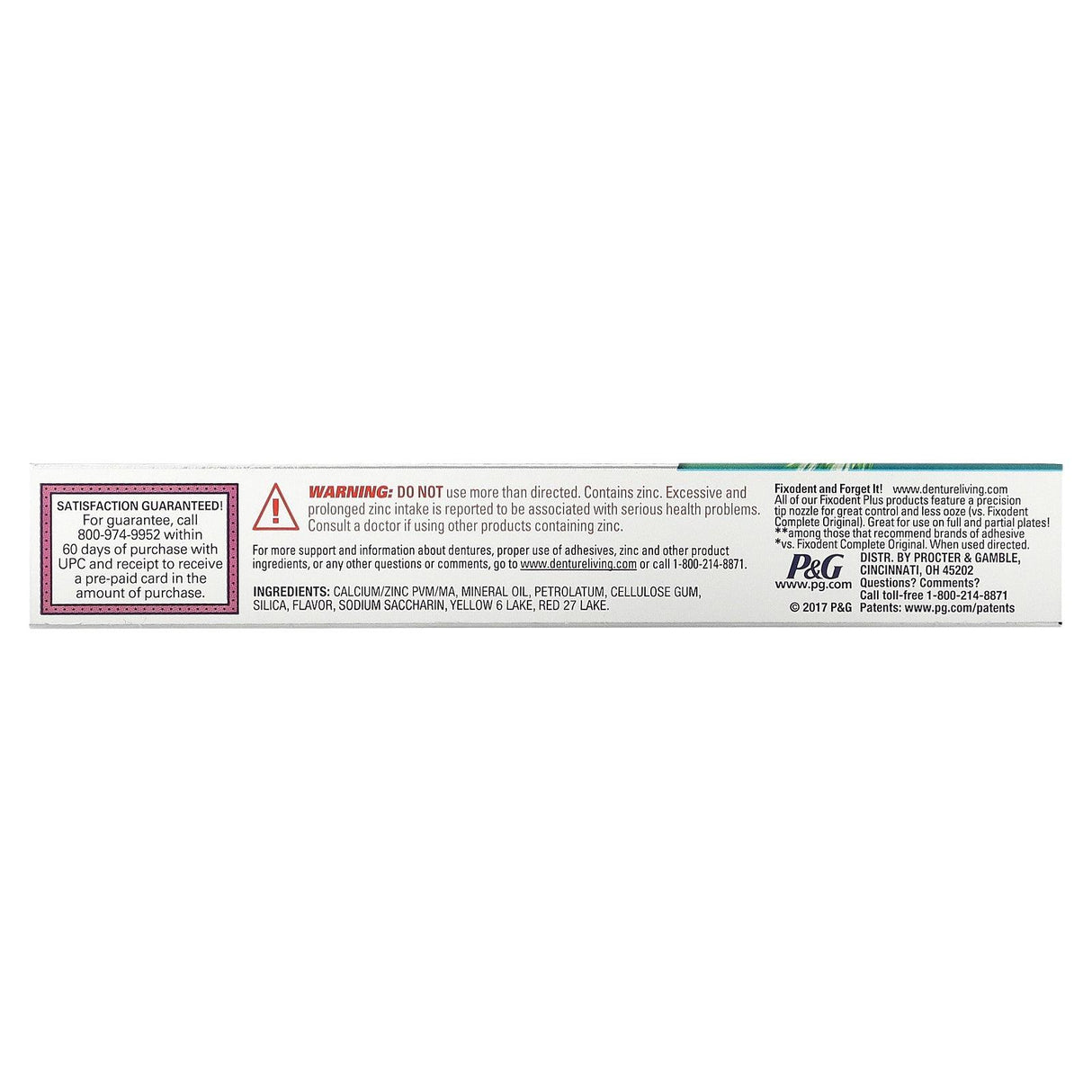 Fixodent, Plus, Dental Adhesive Cream, Scope Flavor, 2 oz (57 g) - Supply Center USA