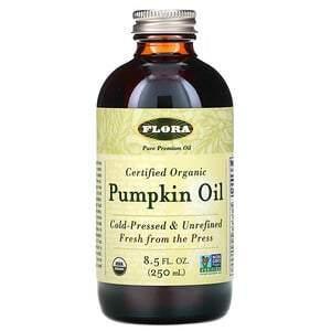 Flora, Certified Organic Pumpkin Oil, 8.5 fl oz (250 ml) - Supply Center USA
