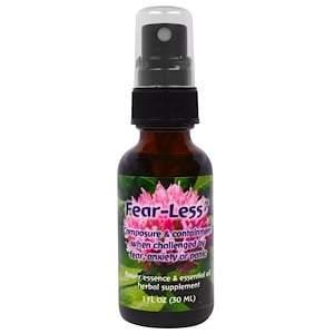 Flower Essence Services, Fear-Less, Flower Essence & Essential Oil, 1 fl oz (30 ml) - Supply Center USA