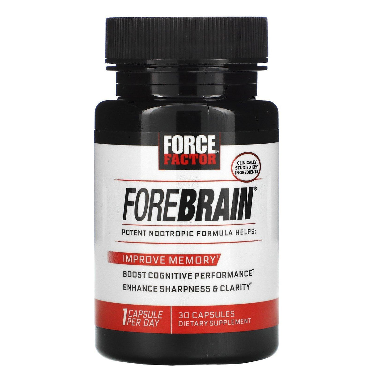 Force Factor, Forebrain, 30 Capsules - Supply Center USA