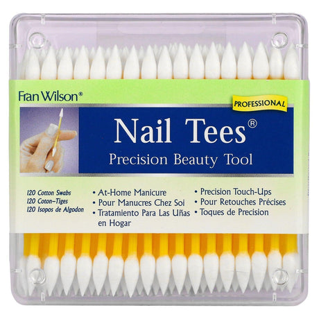 Fran Wilson, Nail Tees, Precision Beauty Tools, 120 Cotton Swabs - Supply Center USA