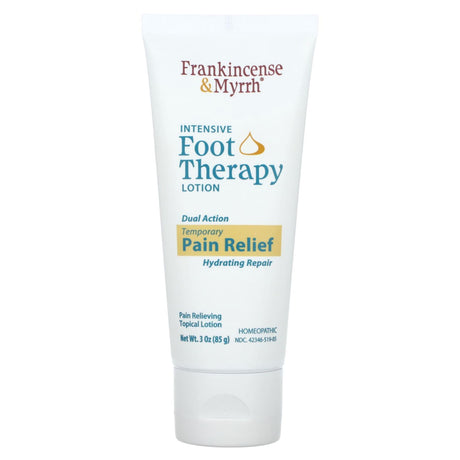 Frankincense & Myrrh, Intense Foot Therapy Lotion, 3 oz (85 g) - Supply Center USA