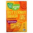 From The Ground Up, Butternut Squash Crackers, Parmesan, 4 oz (113 g) - Supply Center USA