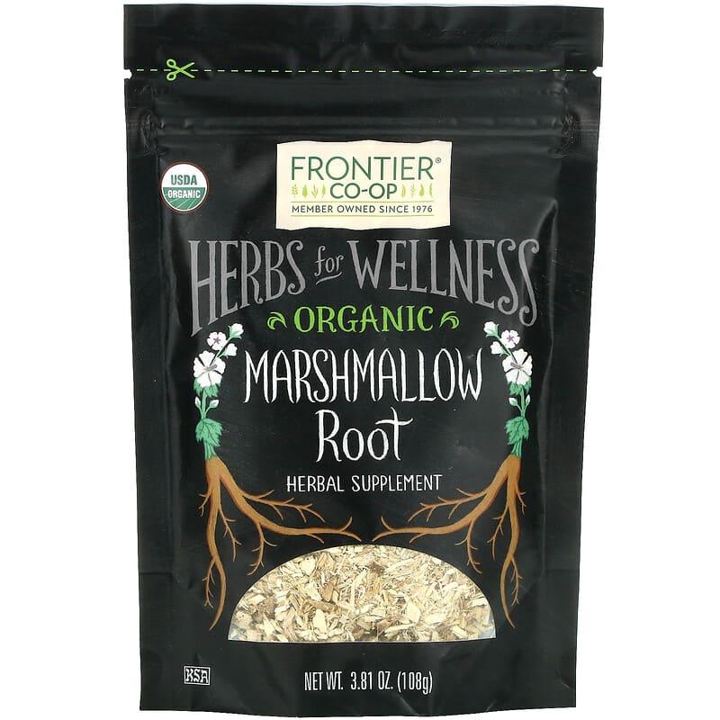 Frontier Co-op, Organic Marshmallow Root, 3.81 oz (108 g) - Supply Center USA
