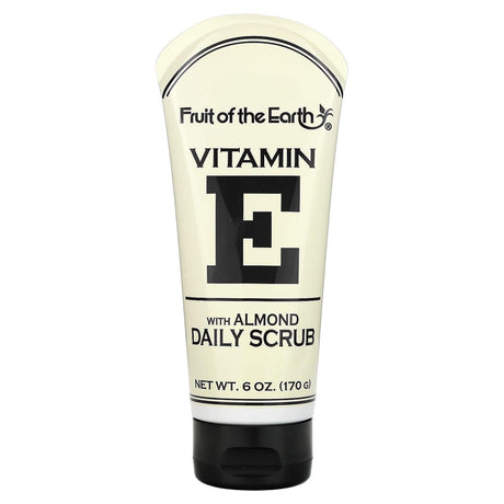 Fruit of the Earth, Vitamin E with Almond Daily Scrub, 6 oz (170 g) - Supply Center USA