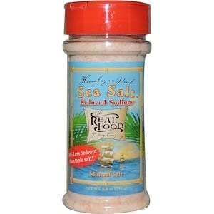 FunFresh Foods, The Real Food, Himalayan Pink Sea Salt, Reduced Sodium, 8.8 oz (250 g) - Supply Center USA