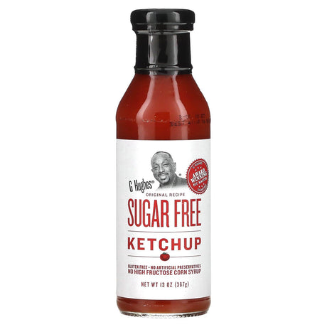 G Hughes, Sugar Free Ketchup, 13 oz (367 g) - Supply Center USA