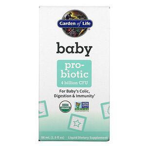 Garden of Life, Baby, Probiotic, 4 Billion CFU, 1.9 fl oz ( 56 ml) - Supply Center USA