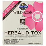 Garden of Life, Wild Rose Herbal D-Tox, 12-Day Kit, 4 Piece Kit - Supply Center USA
