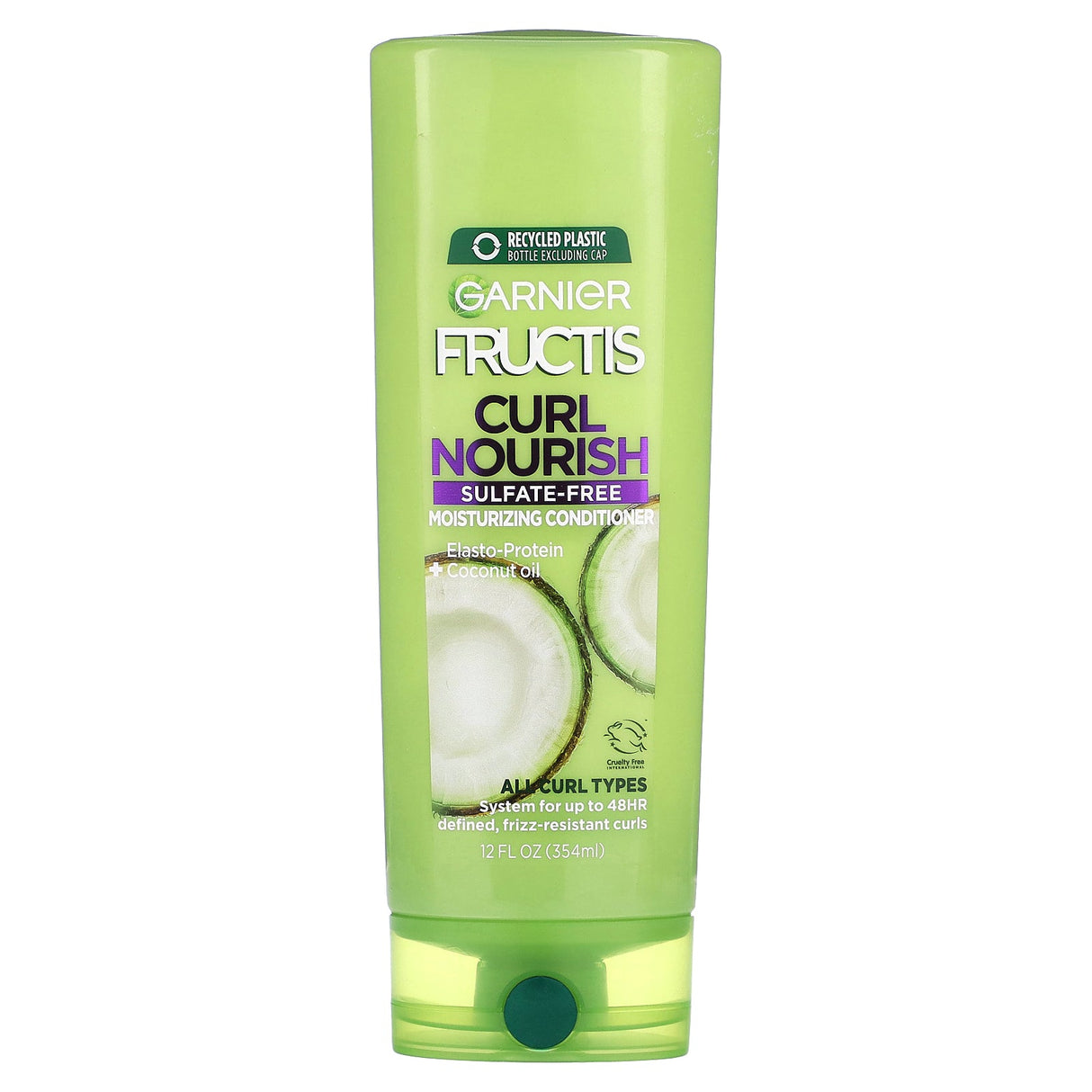 Garnier, Fructis, Curl Nourish, Moisturizing Conditioner, All Curl Types, 12 fl oz (354 ml) - Supply Center USA