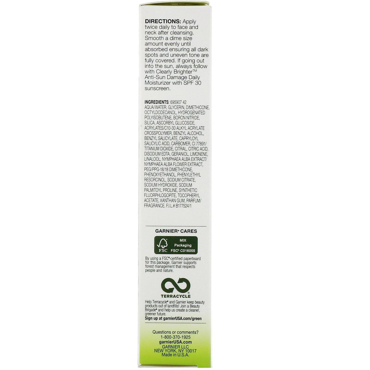 Garnier, SkinActive, Clearly Brighter, Dark Spot Corrector, 1 fl oz (30 ml) - Supply Center USA