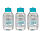 Garnier Skinactive Micellar Water for Waterproof Makeup, Facial Cleanser & Makeup Remover, 13.5 Fl Oz (400Ml), 1 Count (Packaging May Vary) - Supply Center USA
