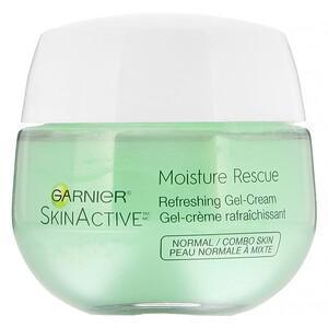 Garnier, SkinActive, Moisture Rescue Refreshing Gel-Cream, Normal/Combo Skin, 1.7 oz (50 g) - Supply Center USA
