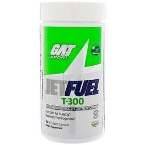 GAT, JetFUEL T-300, 90 Oil-Infused Capsules - Supply Center USA