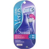 Gillette, Venus, Swirl Extra Smooth, 1 Razor + 2 Cartridges - Supply Center USA