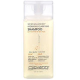 Giovanni, 50:50 Balanced, Hydrating-Clarifying Shampoo, For Normal to Dry Hair, 2 fl oz (60 ml) - Supply Center USA
