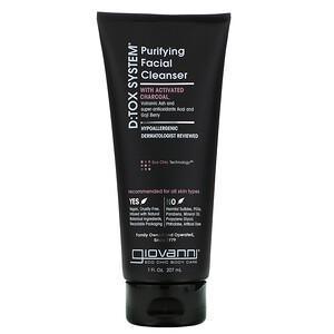 Giovanni, D:Tox System, Purifying Facial Cleanser, 7 fl oz (207 ml) - Supply Center USA