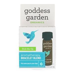 Goddess Garden, Organics, Pick-Me-Up, Aromatherapy Bracelet Blend, 0.125 fl oz (3.7 ml) - Supply Center USA
