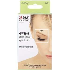 Godefroy, 28 Day Mascara, Eyelash Gel Tint Kit, Black, 25 Application Kit - Supply Center USA