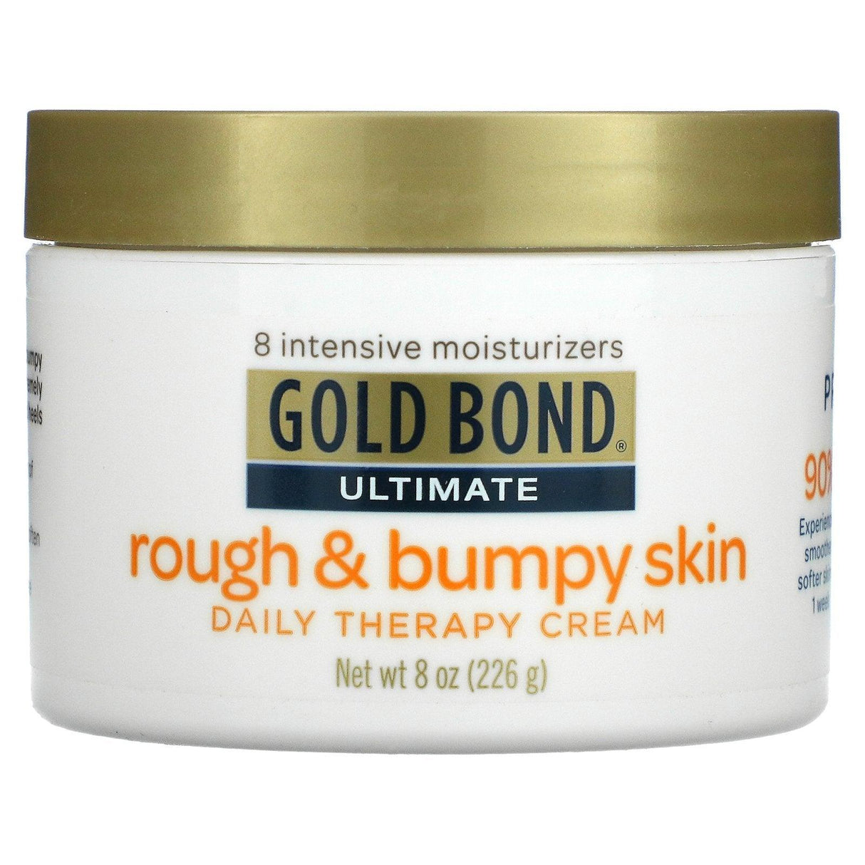 Gold Bond, Ultimate, Daily Therapy Cream, Rough & Bumpy Skin, Fragrance Free, 8 oz (226 g) - Supply Center USA