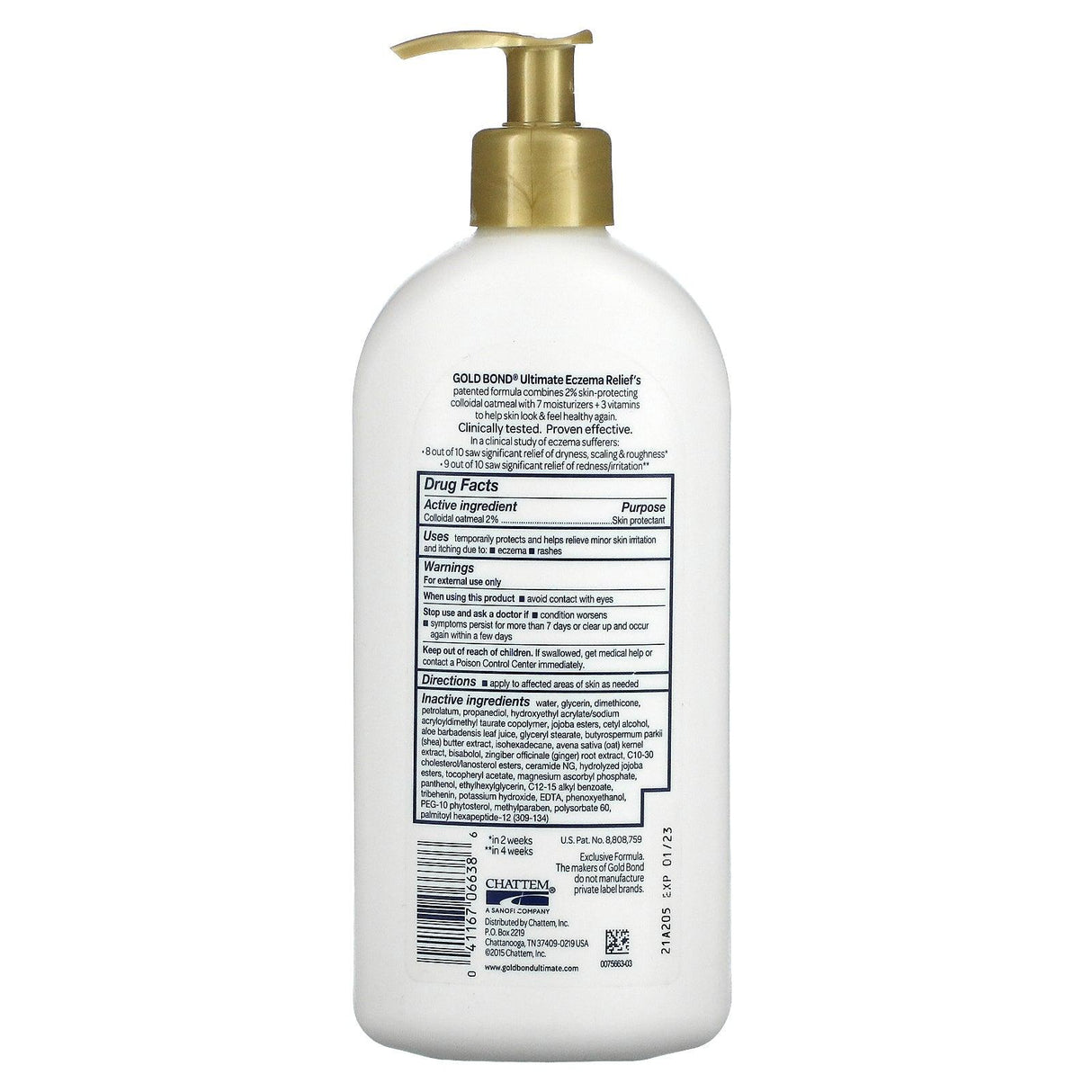 Gold Bond, Ultimate, Skin Protectant Lotion, Eczema Relief, 14 oz (396 g) - Supply Center USA