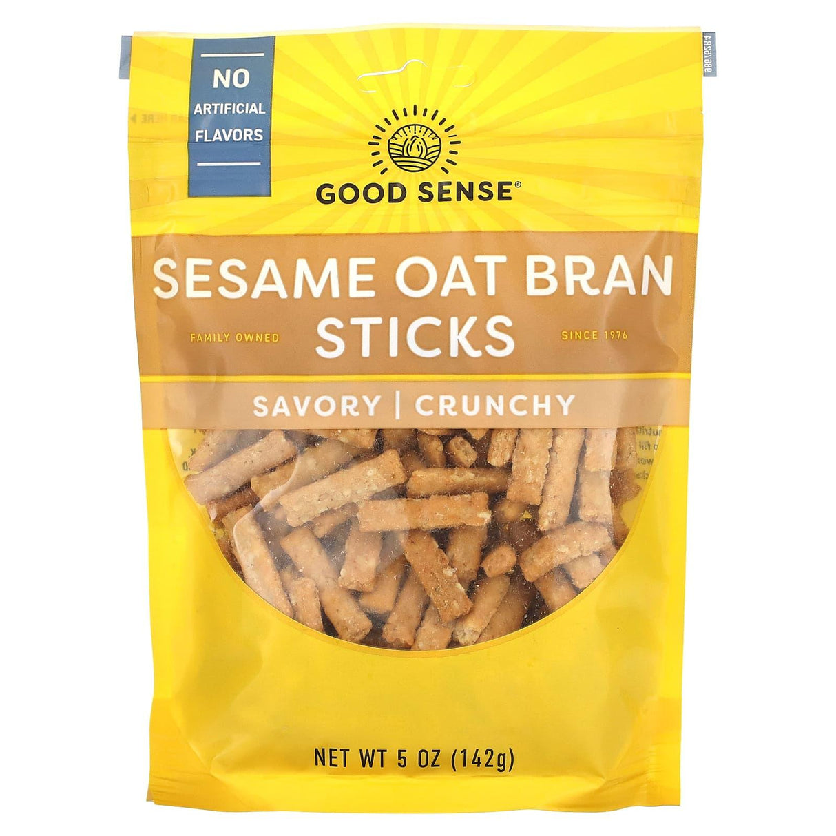 Good Sense, Sesame Oat Bran Sticks, Savory, Crunchy, 5 oz (142 g) - Supply Center USA