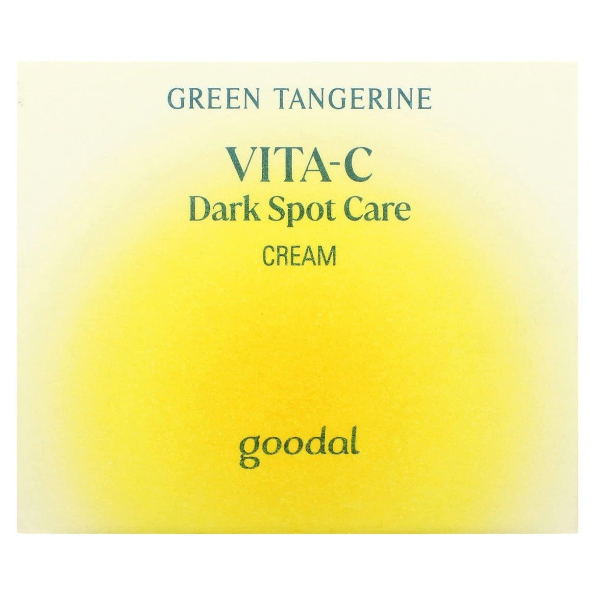 Goodal, Green Tangerine Vita C Dark Spot Care Cream, 1.69 fl oz (50 ml) - Supply Center USA