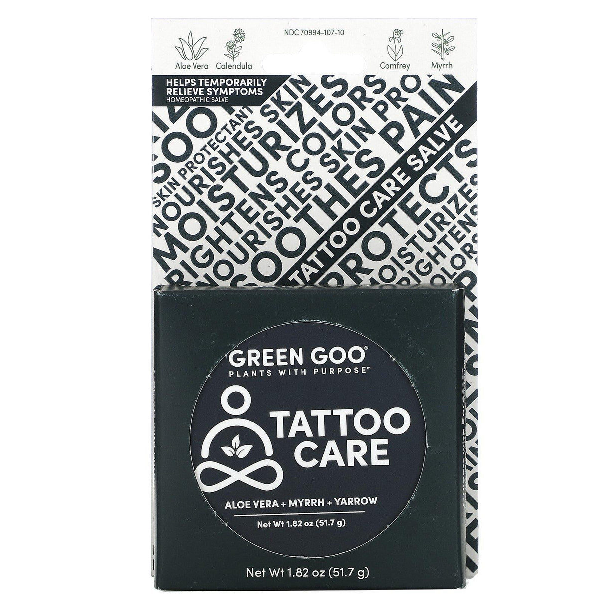 Green Goo, Tattoo Care Salve, 1.82 oz (51.7 g) - Supply Center USA