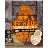 Grenade, Carb Killa, High Protein Bar, Caramel Chaos, 12 Bars, 2.12 oz (60 g) Each - Supply Center USA