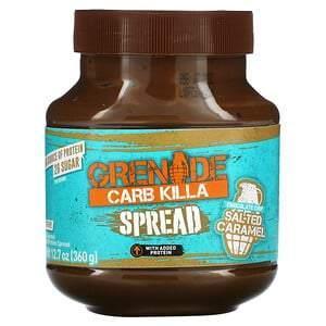 Grenade, Carb Killa, Protein Spread, Chocolate Chip Salted Caramel, 12.7 oz (360 g) - Supply Center USA
