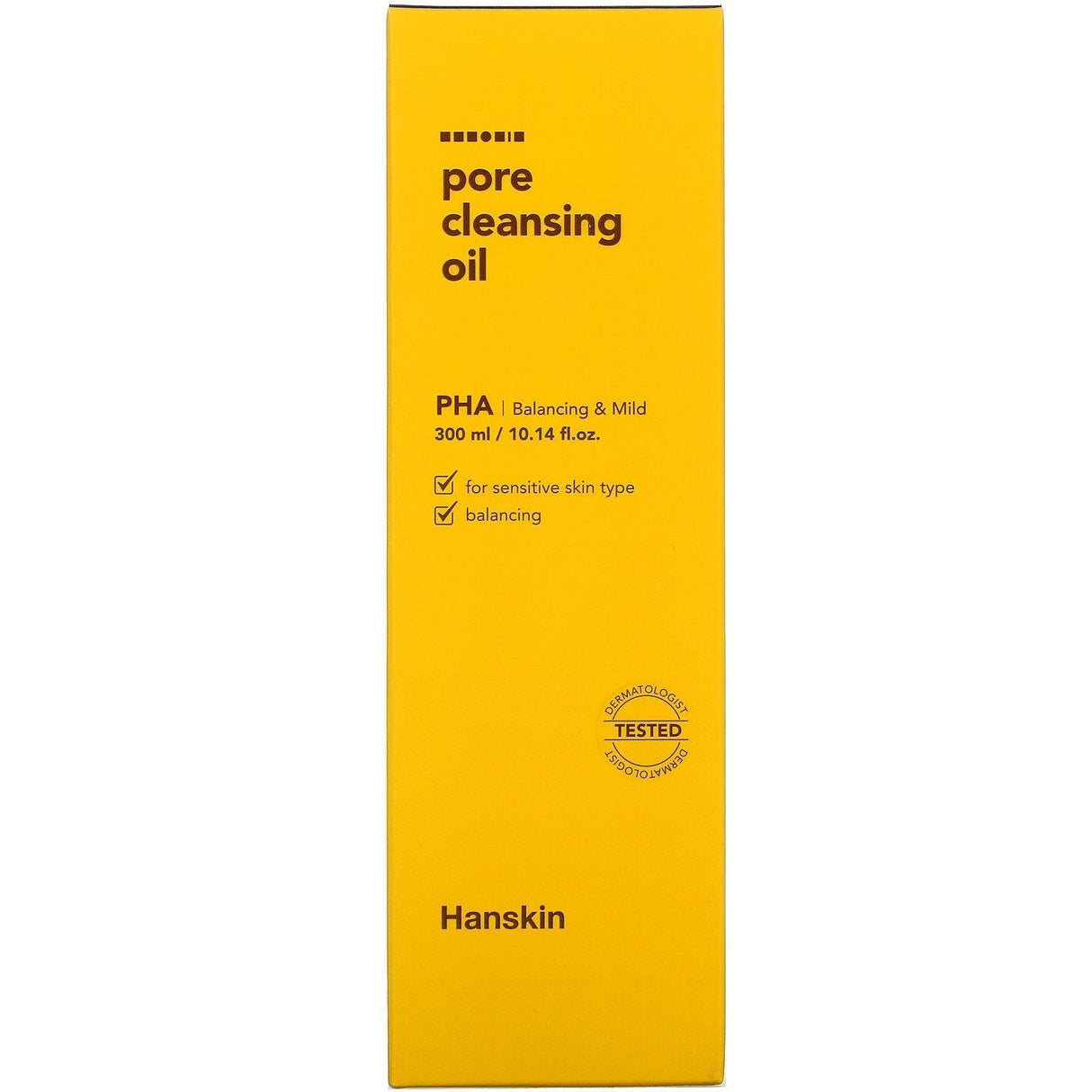 Hanskin, Pore Cleansing Oil, PHA, 10.14 fl oz (300 ml) - Supply Center USA