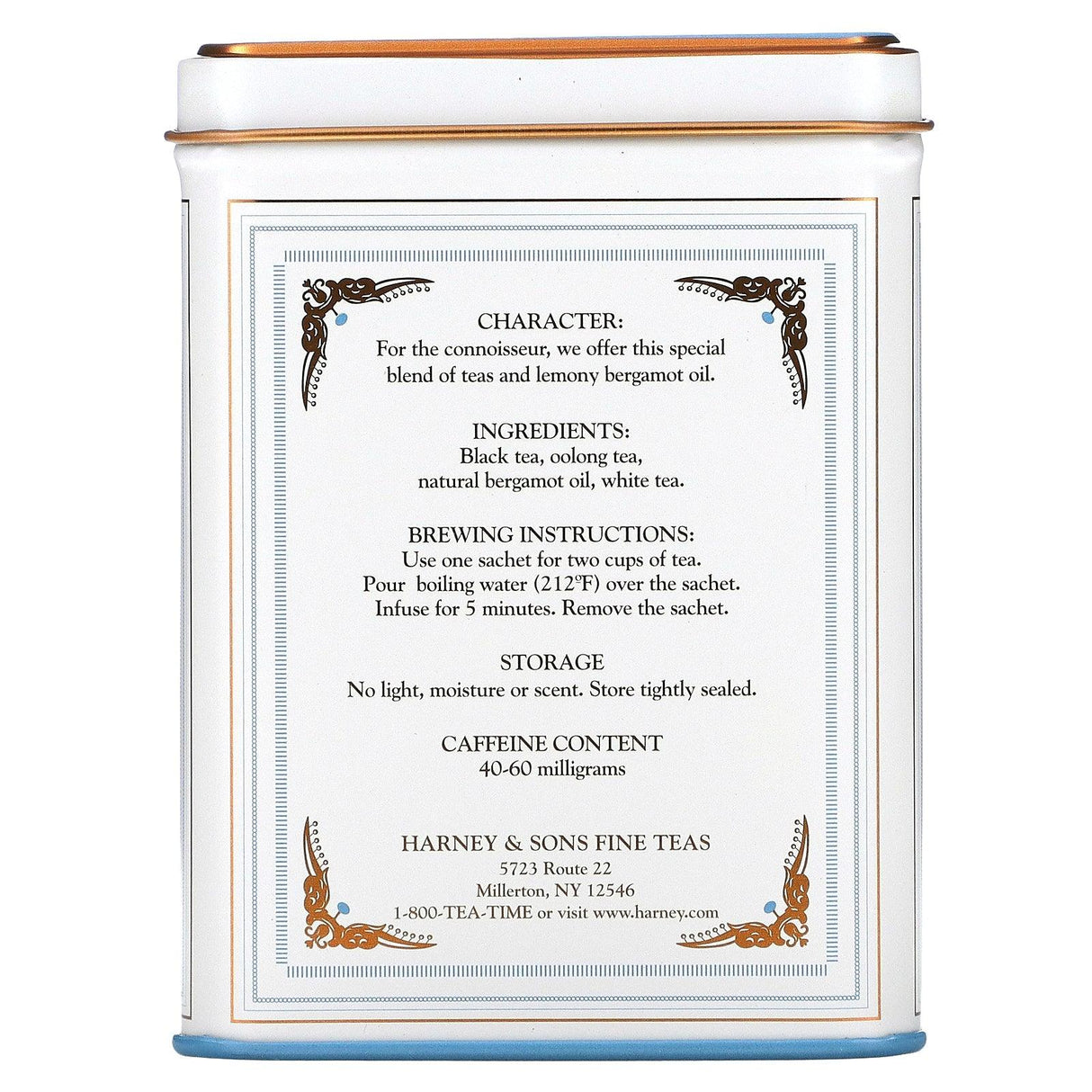 Harney & Sons, Fine Teas, Earl Grey Supreme, 20 Sachets, 1.4 oz (40 g) - Supply Center USA