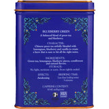 Harney & Sons, HT Tea Blend, Blueberry Green, 20 Sachets, 1.4 oz (40 g) - Supply Center USA