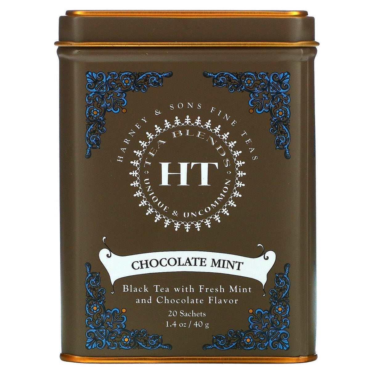 Harney & Sons, HT Tea Blends, Black Currant Tea, 20 Tea Sachets, 1.4 oz (40 g) - Supply Center USA