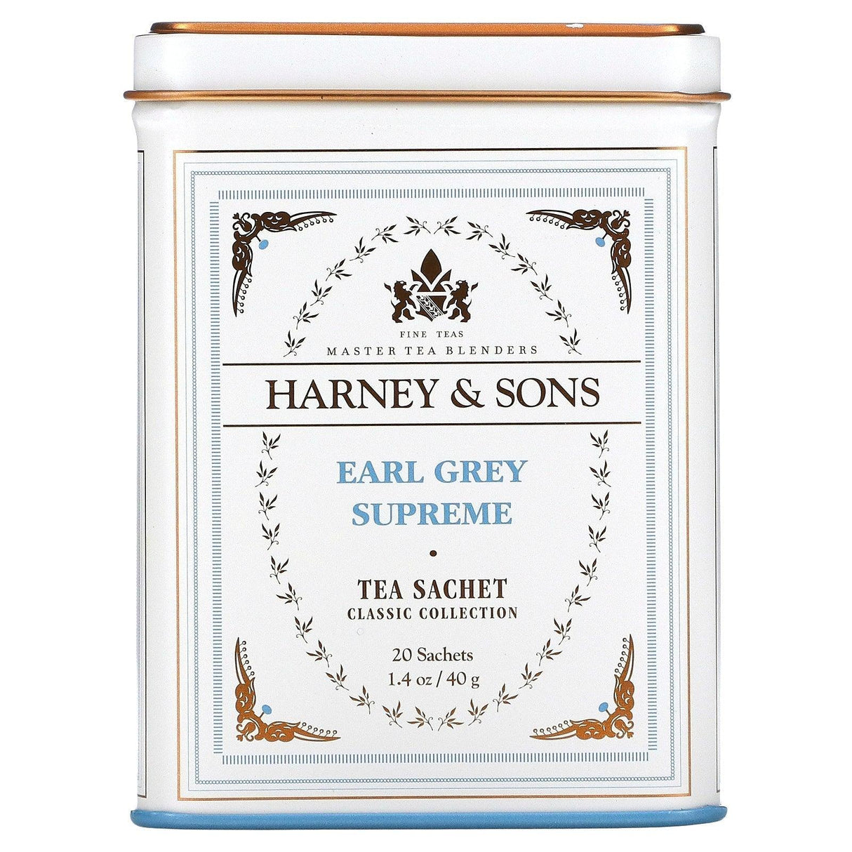 Harney & Sons, HT Tea Blends, Black Currant Tea, 20 Tea Sachets, 1.4 oz (40 g) - Supply Center USA
