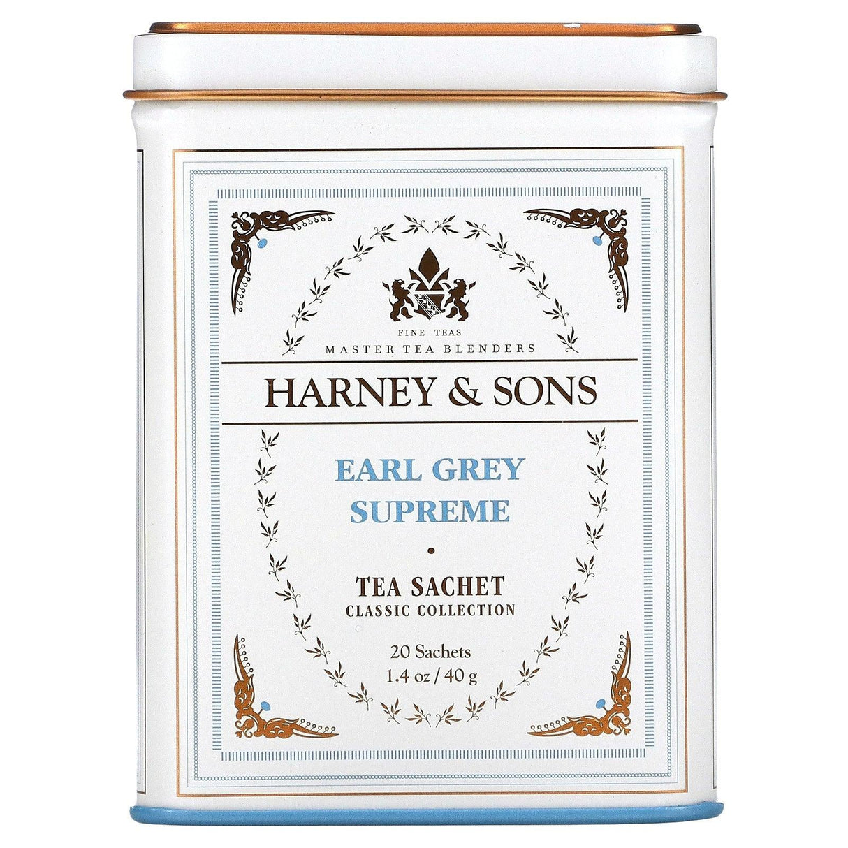 Harney & Sons, HT Tea Blends, Chocolate Mint, 20 Sachets, 1.4 oz (40 g) - Supply Center USA