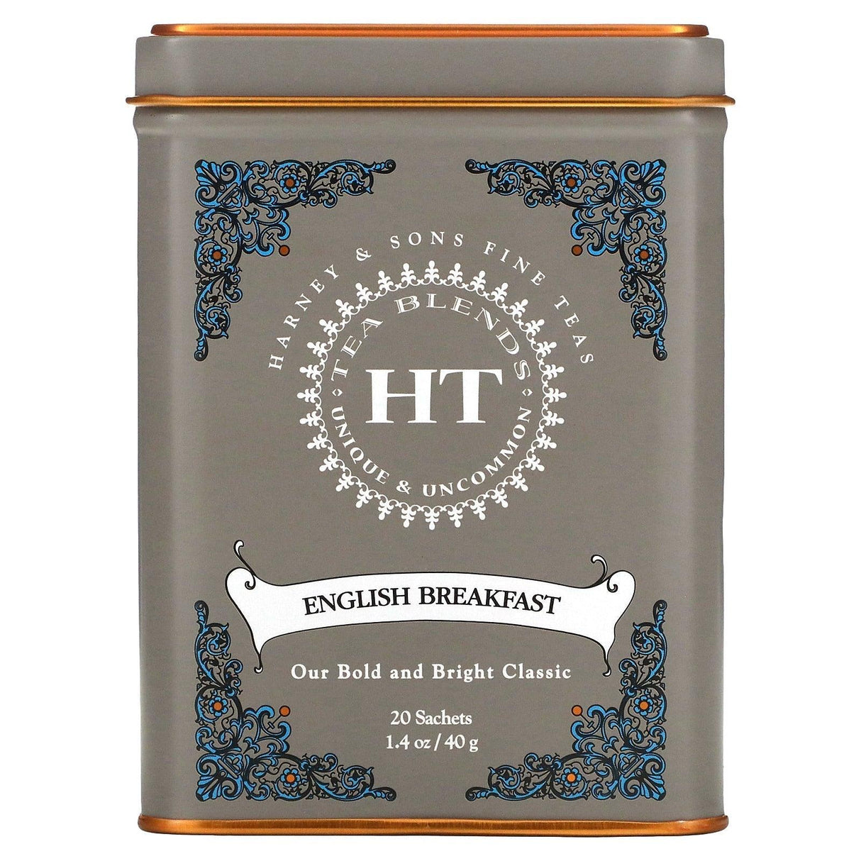 Harney & Sons, HT Tea Blends, Chocolate Mint, 20 Sachets, 1.4 oz (40 g) - Supply Center USA