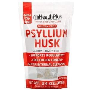 Health Plus, 100% Pure Psyllium Husk, 1.5 lbs (680 g) - Supply Center USA
