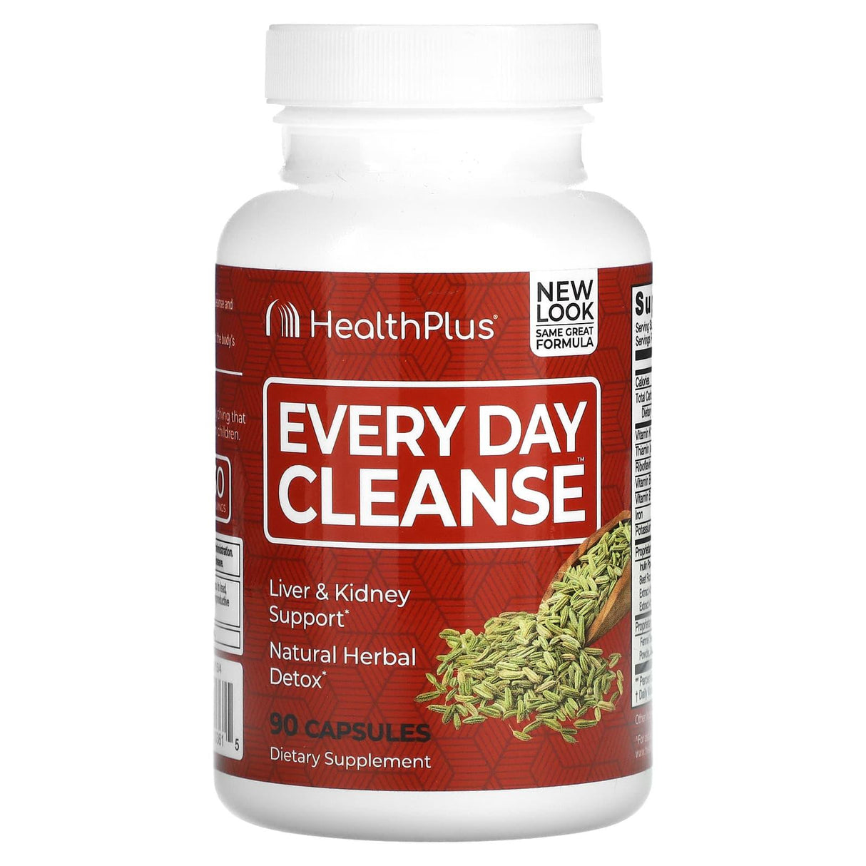 Health Plus Inc., Every Day Cleanse , 90 Capsules - Supply Center USA