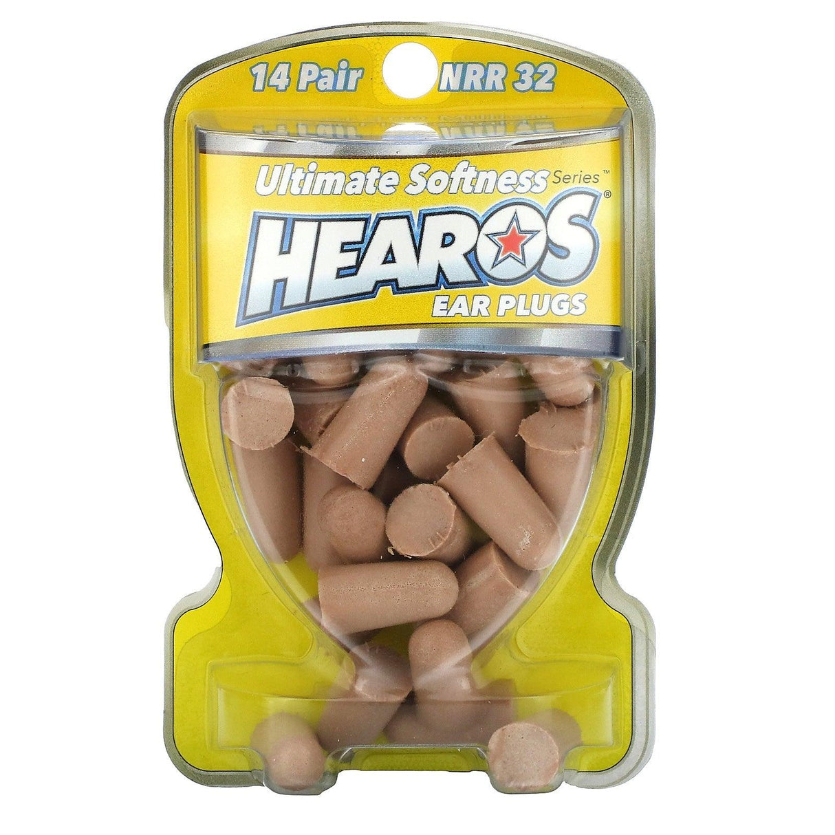 Hearos, Ear Plugs, Ultimate Softness, NRR 32, 6 Pair - Supply Center USA