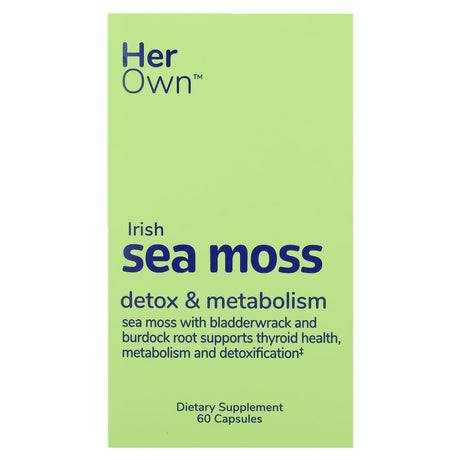 Her Own, Irish Sea Moss, 60 Capsules - Supply Center USA