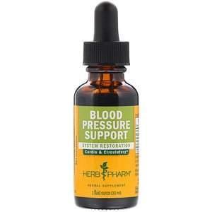 Herb Pharm, Blood Pressure Support, 1 fl oz (30 ml) - Supply Center USA
