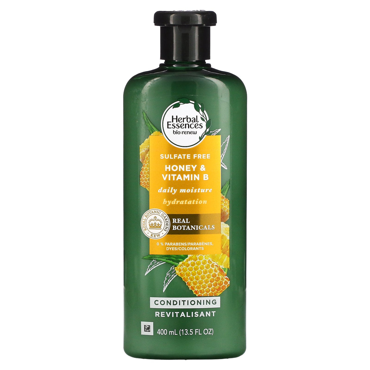 Herbal Essences, Bio:Renew, Sulfate Free, Daily Moisture Conditioner, Honey & Vitamin B, 13.5 fl oz (400 ml) - Supply Center USA