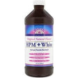 Heritage Store, HPM + White, Hydrogen Peroxide Mouthwash, Super Whitening Power, 16 fl oz (480 ml) - Supply Center USA