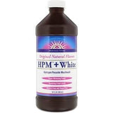 Heritage Store, HPM + White, Hydrogen Peroxide Mouthwash, Super Whitening Power, 16 fl oz (480 ml) - Supply Center USA